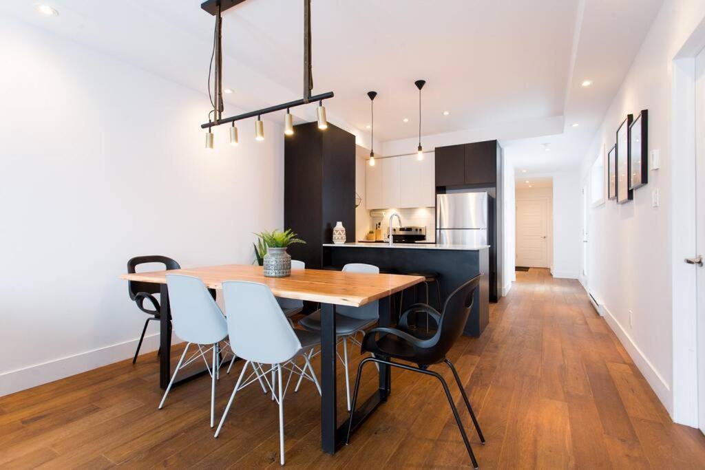 Sleek Condo In The Heart Of Little Italy By Den Stays Montréal Extérieur photo